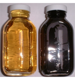 Tap Changer Oil After and Before Filtration